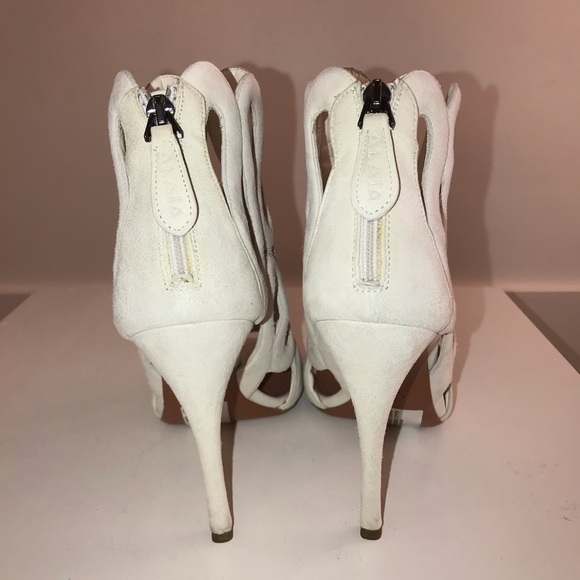 ALAIA SUEDE CAGE OPEN TOE BOOTIES SZ 40 - Picture 4 of 5